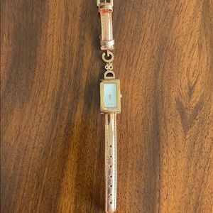 Dolce and Gabbana Rose Gold Watch